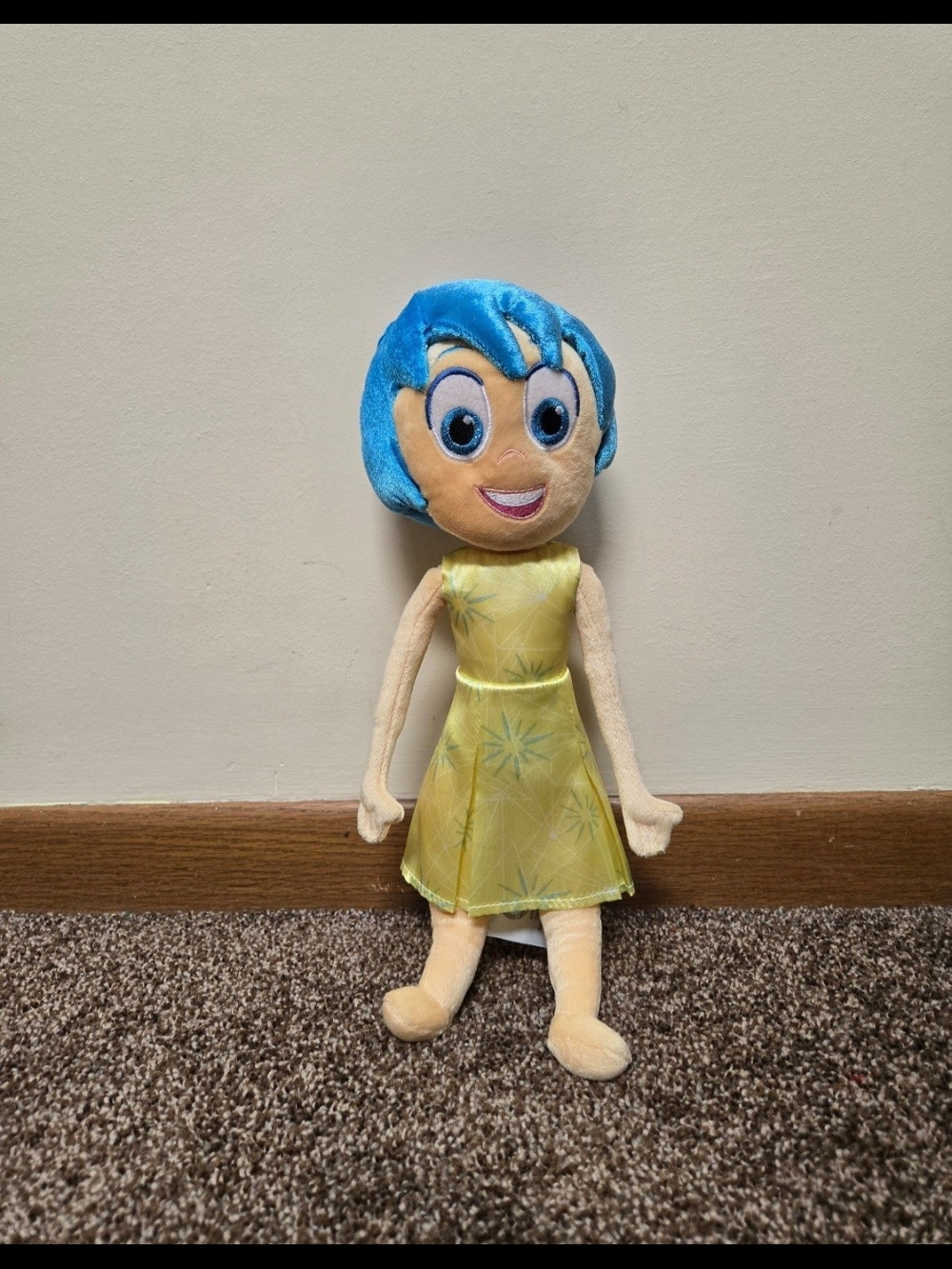 Disney Store Exclusive Inside Out Joy 14" Plush Toy